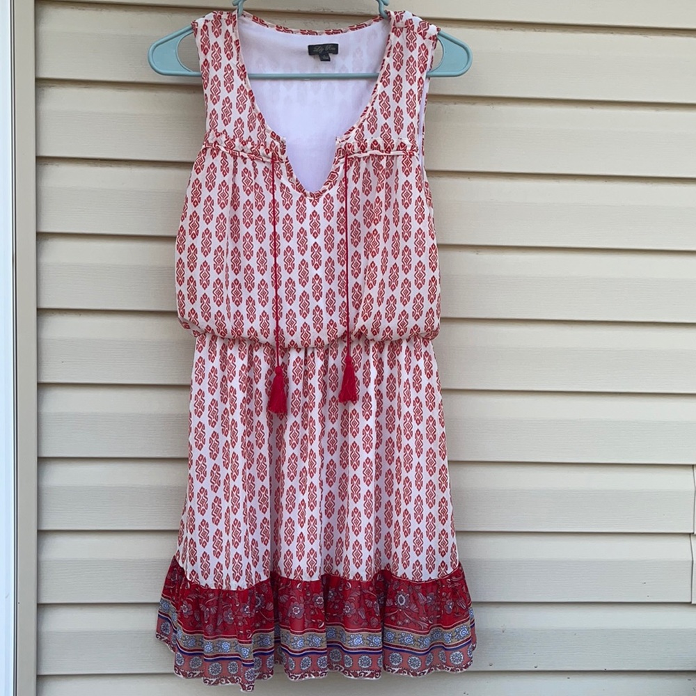 Lily Rose boho tassel dress